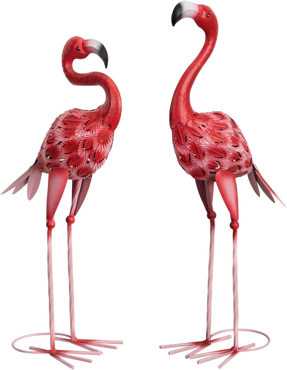 Metal Flamingo Garden Statues – Vibrant Yard Art for Patio, Lawn & Outdoor Décor